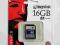 Karta Kingston 16GB SD4/16GB Class 4 SDHC