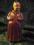 mnich zakonnik karafka figura figurka stara