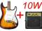 GITARA ELEKTRYCZNA +WZMACNIACZ 10W- 9 KOLORÓW+AKCE
