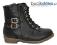 Botki Dziewczęce Ocieplane XL247F Czarne Tanie 23