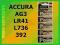 10 x BATERIA ACCURA AG3-LR41-L736-SR41-392