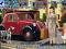 BRONCO CB 35167 1:35 Fiat 500 w/Lady,Girl&amp;dog