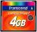 Transcend CF karta pamięci Compact Flash 4GB 133x