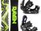 Nowy Snowboard Raven Core Carbon 147cm + Wiązania