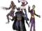 Zestaw czterech figurek Batman Arkham Asylum 17 cm