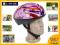 Kask dziecięcy MOVE Gwiazdy i paski L 54-58cm WaWa