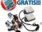 ZESTAW XENON H1 H3 H7 HB3 HB4 H9 +LED DRL GRATIS