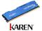 HyperX DDR3 4GB 1600MHz CL10 FURY Blue