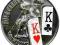 Palau 2010 1$ Poker - Król Kier i Trefl