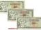 11.Jugosławia, Zest.Banknotów szt.3, St.3