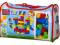 MEGA BLOKS KLOCKI TORBA 160 SZTUK 8001 + GRATIS