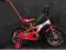 Rower 16 cali MEXLLER BMX Red 2014 + dodatki