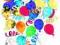Konfetti PARTY balony i serpentyny dekoracja 15g