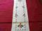 PIĘKNY BIEZNIK ŚWIĄTECZNY RĘCZNIE HAFTOWANY  !!!