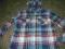 NEXT KOSZULA W KRATĘ Z KAPTUREM FLANELA 152