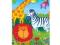 Obrus papierowy ANIMALS 137 x 259 Urodziny