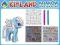MY LITTLE PONY RAINBOW DASH DO STYLIZACJI A1386