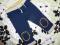 * Spodnie legginsy z latkami Bluezoo/Next 9/12m *