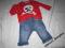FF jenasy + bluzeczka dla małego kawalera r. 56