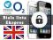 SIMLOCK O2 TESCO UK ANGLIA IPHONE 4 5 5S 5C EXPRES