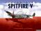 Spitfire Supermarine V  Metalowy plakat blacha