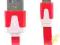 Kabel USB 8pin iPhone5 iPad4 iPad mini czerwony