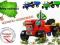 ZESTAW TRAKTOR TRAKTOREK  NA PEDAŁY Z PRZYCZEPKĄ.