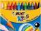 xx KREDKI WOSKOWE BIC WAX CRAYONS!! REWELACJA!! xx