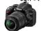 Lustrzanka Nikon D3200 czarny + ob. 18-55 VR
