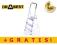 Drabina Domowa Aluminiowa 3 Stopniowa + HAK Gratis