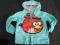 H&amp;M bluza rozpinana kaptur angry birds 110 116