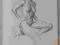 Rysunek Akt Kobieta Ołówek
