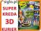 KREDA 3D CRAYOLA DELUXE SUPER CENA + OKULARY 3D