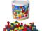 HEROS Drewniane Klocki BabyBlocks, 50