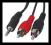 AF8 NOWY KABEL STEREO MINIJACK/2xCINCH M/M 0,2M FV