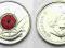 KANADA 25 CENTS 2004 REMEMBERANCE - MAK KOLOR UNC
