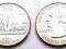 USA 25 CENTS 1 QUARTER 2007 P UTAH POCIĄG UNC