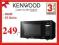 MIKROFALÓWKA Kuchenka Mikrofalowa KENWOOD 25L 900W