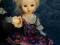 kolekcjonerska stara LALKA 35cm oryginalne ubranie