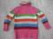 BENETTON kolorowy śliczny ciepły rozm.104/110 BDB