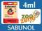 SABUNOL krople 4ml dla PSA 20-40kg pchły kleszcze