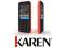 Telefon Nokia Asha 208 2.4'' TFT  Czerwony