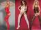 Bodystocking F209 Bielizna Body Sex Obsessive S/M*