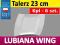 6x LUBIANA WING TALERZ 23 CM DESEROWY KOMPLET