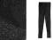 LEGGINSY 104 *H&amp;M* czarne DZIANINA cieple