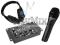 Zestaw dla DJa Mikser + Mikrofon + Słuchawki + Oka