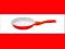 Patelnia ceramiczna 24cm czerwona   MPC-24/1C1B