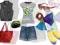 odzież używana 50SZTUK  MEGA OKAZJA+biżuteria