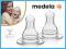 medela Smoczki wolny przepływ smoczek S 2 sztuki