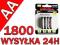 4 AKUMULATORKI AAA R3 1800 mAh UniCell BATERIE